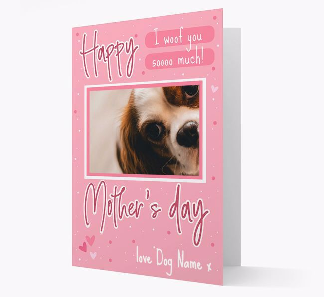 Happy Mother's Day - Personalised {breedFullName} Photo Upload Card